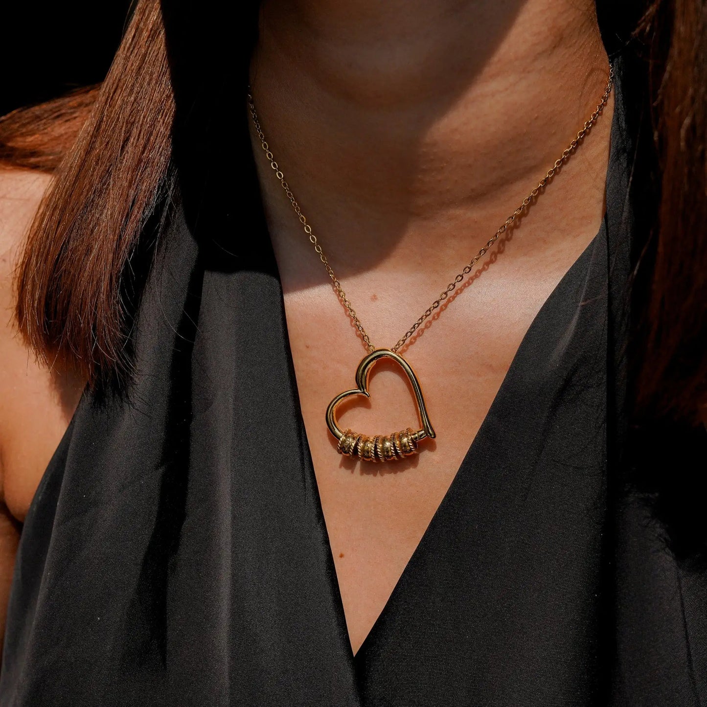 Collier "Le Cœur de la Famille" — Personnalisé avec Prénoms Gravés